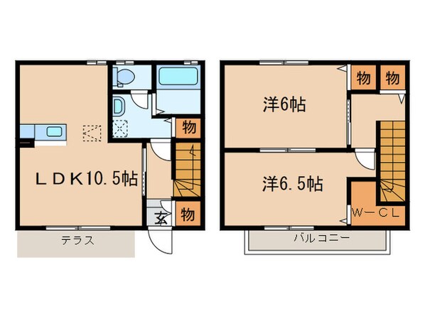 ソシア清里の物件間取画像